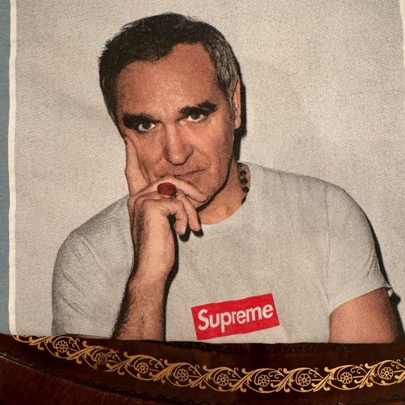 Supreme Morrissey Tee
Slate Blue - Picture 2 of 11